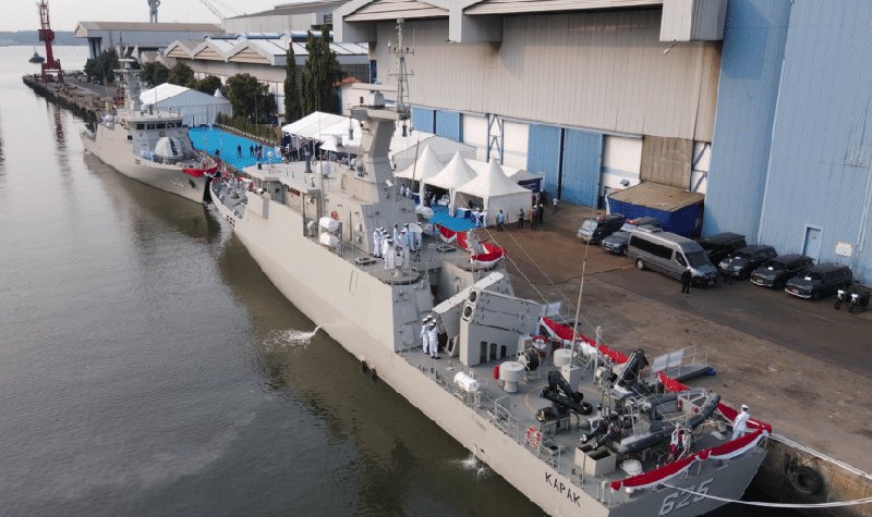 Indonesia commissions next KCR-60M missile boats and constructs new OPVs