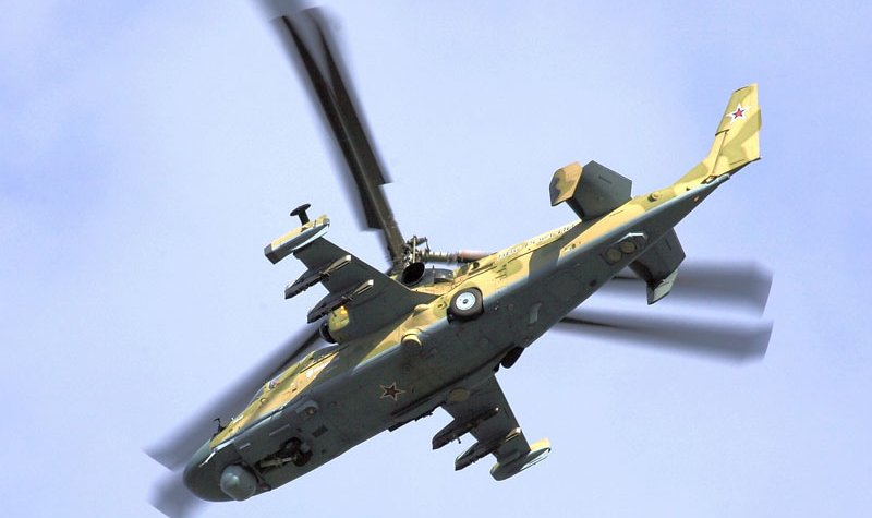 Ka-52s received by Russian Air and Space Force