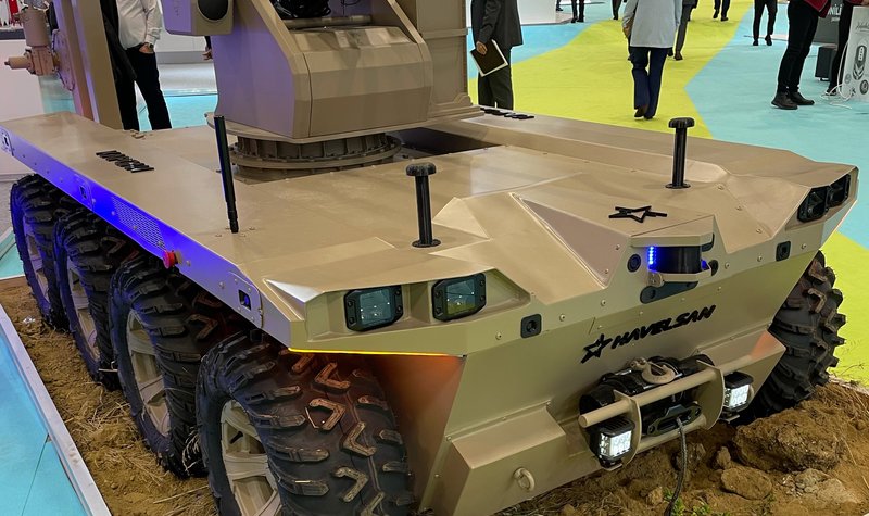 Havelsan's new UGV has swarming capability in mind