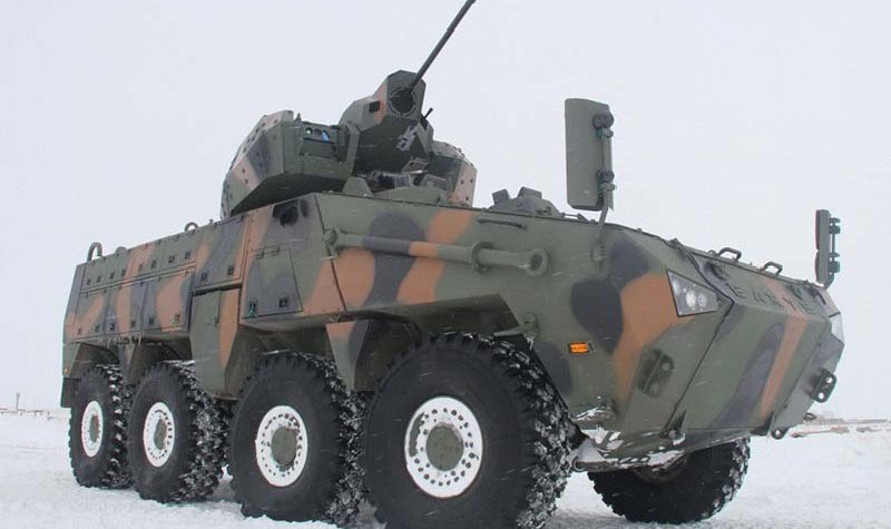 KPE’s Barys 8x8 vehicle nearing service entry