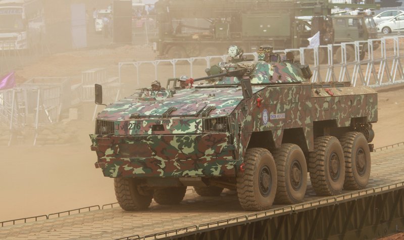 Indian Army desirous of missile-armed wheeled AFVs