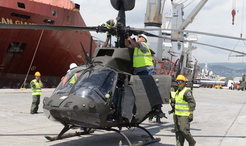 Greece gets ex-US military helicopters
