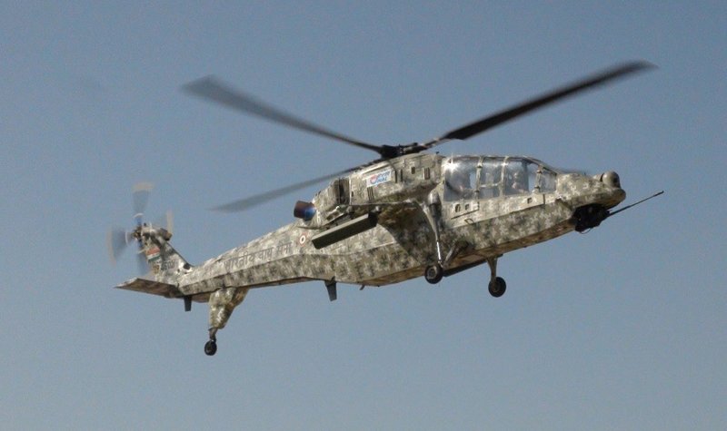 LCH flies with Indian-built AFCS