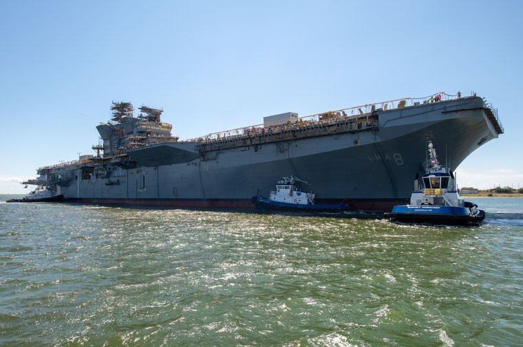 Bourgainville LHA launched but future of US Navy amphibious ship procurement remains uncertain - Vimarsana News