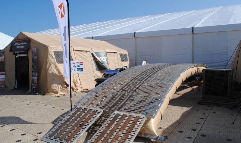 Marines test lightweight bridge design