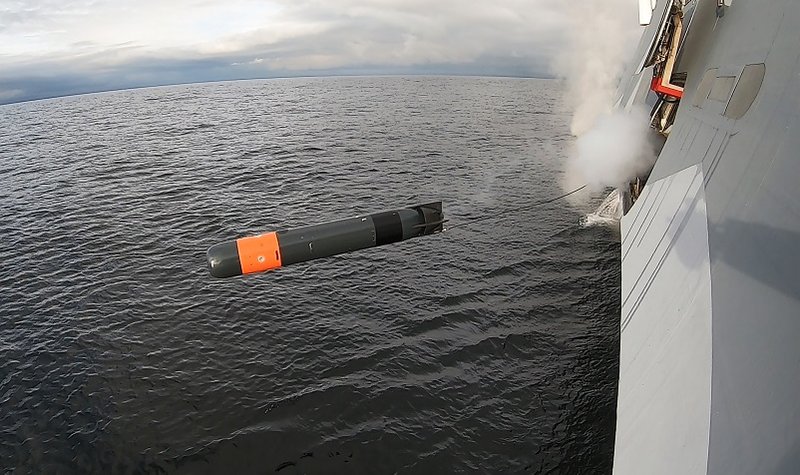 Visby corvette and Gotland submarine carry out first SLWT firings