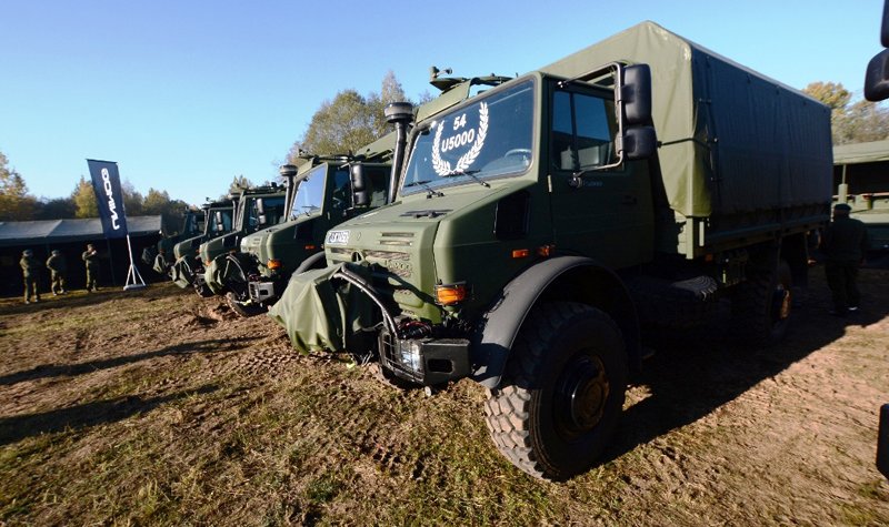 Lithuania receives new Unimog trucks