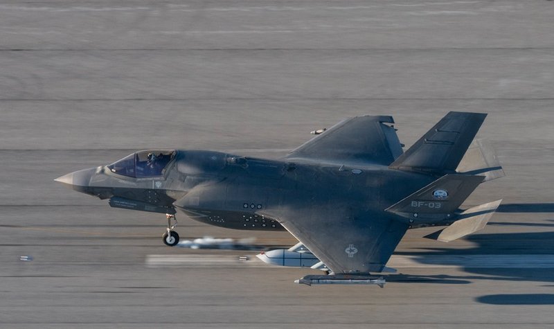 Initial flight testing completed of LRASM anti-ship missile on F-35