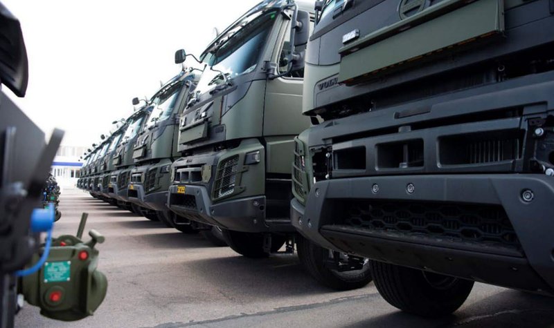 Sweden acquires hundreds of logistics vehicles