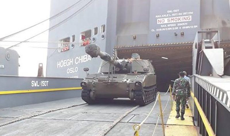 Indonesia receives final M109A4 SPHs