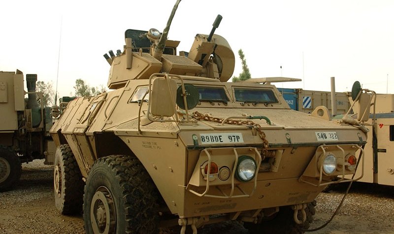 Greece welcomes its first batch of surplus M1117s