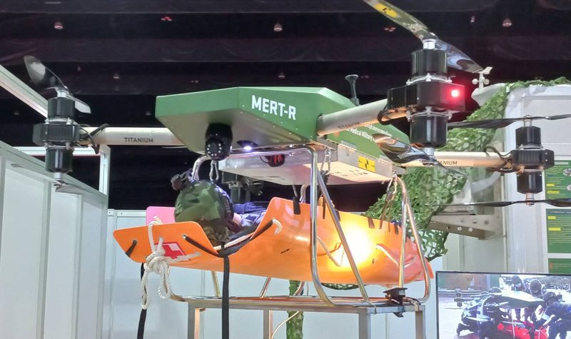 D&S 2022: Thailand debuts MERT-R medevac UAV