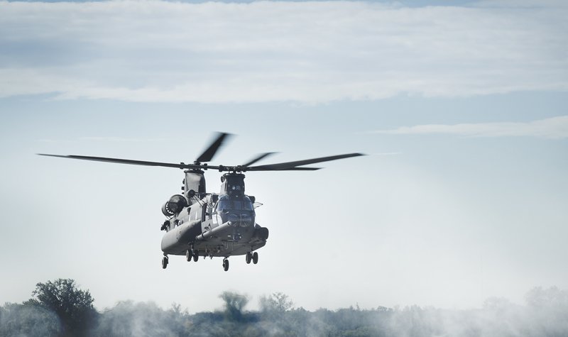 MH-47G Block II Chinooks for USASOAC