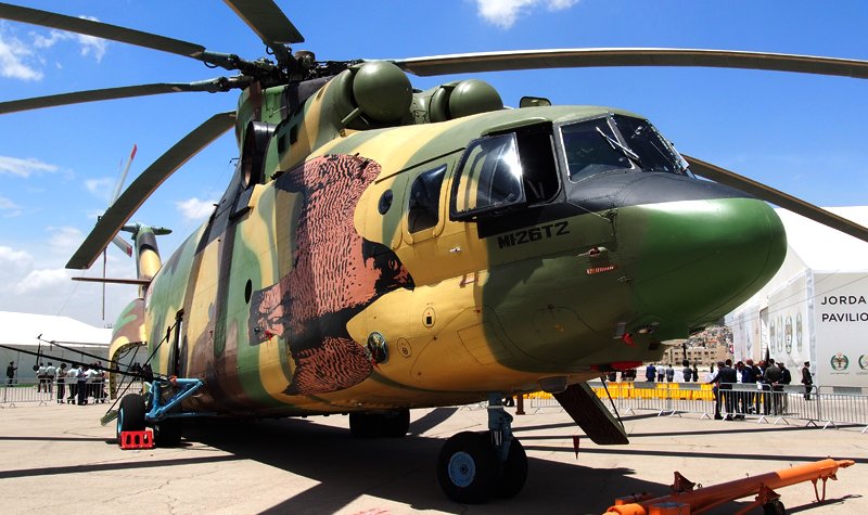 SOFEX 2018: Hulk Mi-26 steals the show
