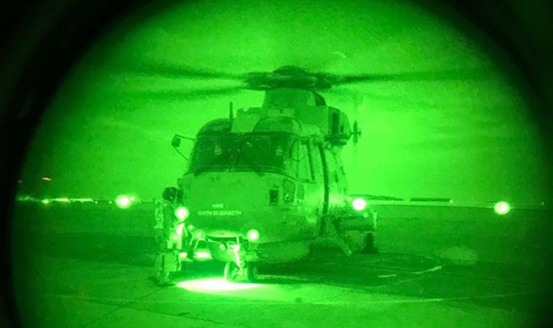 820 NAS preps to embark on HMS Queen Elizabeth