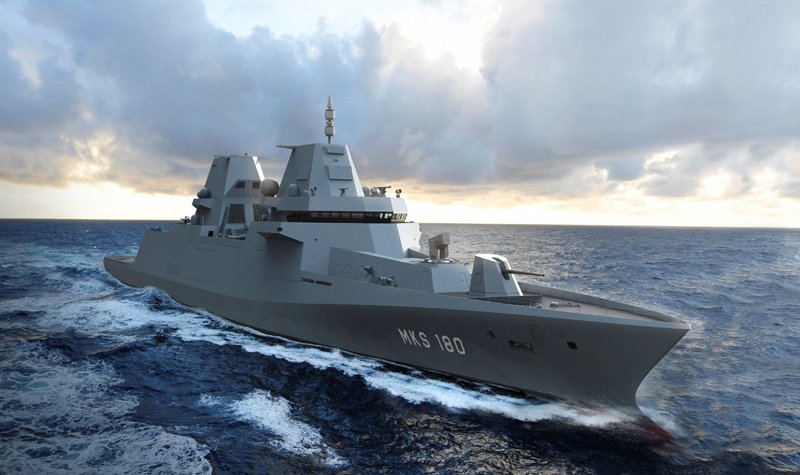 Damen-led team selected to build German frigates