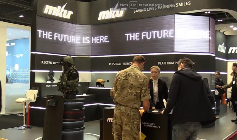DSEI 2017: MKU highlights soldier modernisation system (video)