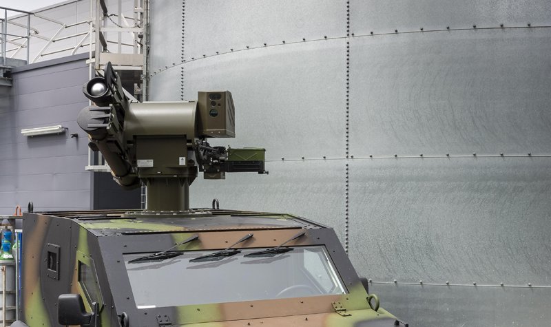 Composite prototype MMP launch tube produced