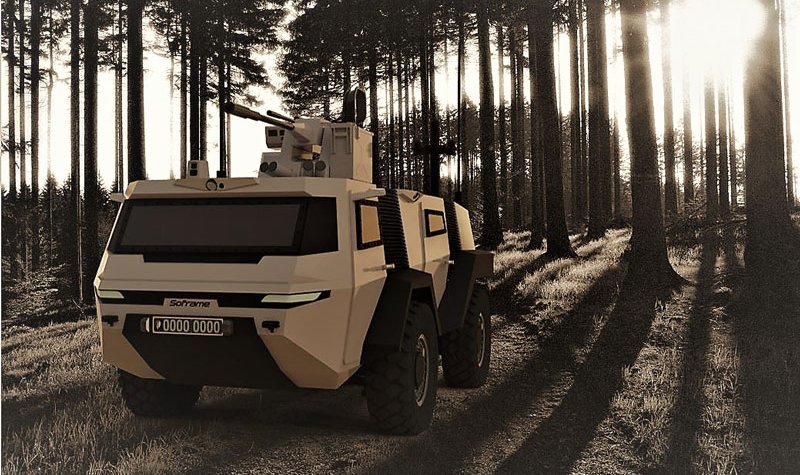 MOSAIC vehicle bets on protection and stealth