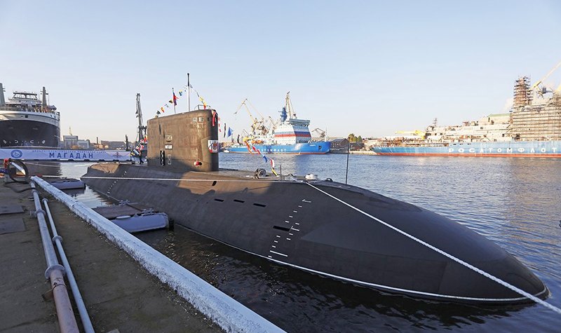 Russian Pacific Fleet welcomes third Project 636.3 submarine