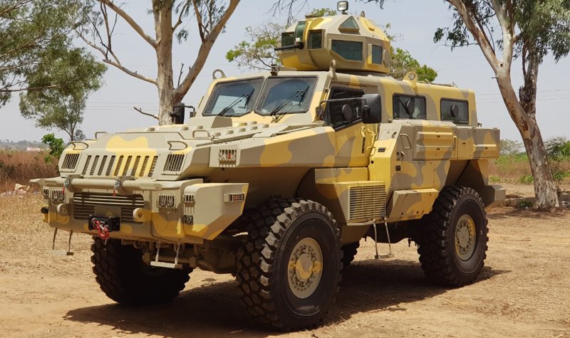 Nigerian Air Force inducts Marauder vehicles