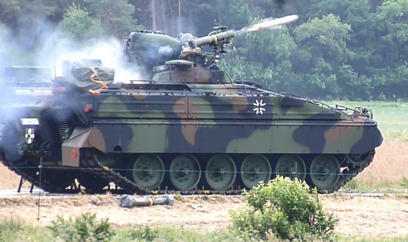 Rheinmetall integrates MELLS into Marder IFV
