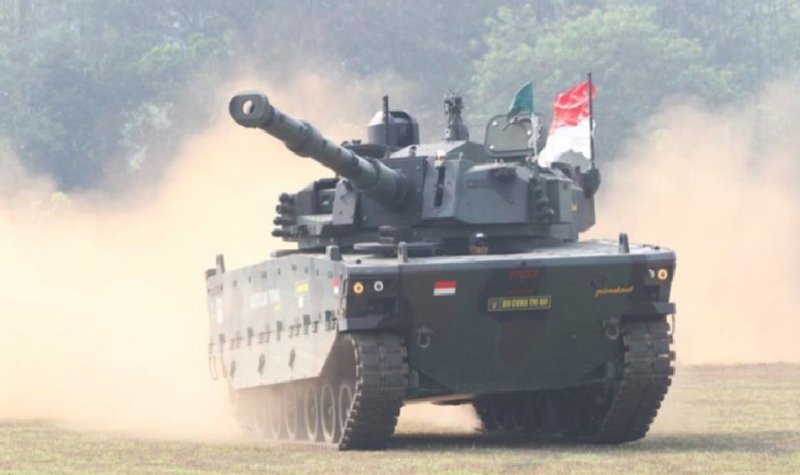 PT Pindad demonstrates Medium Tank