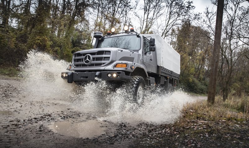 Mercedes-Benz delivers 100-plus Zetros trucks to Ukraine in support of war against Russia