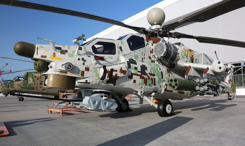 Rostvertol demonstrates improved Mi-28NE
