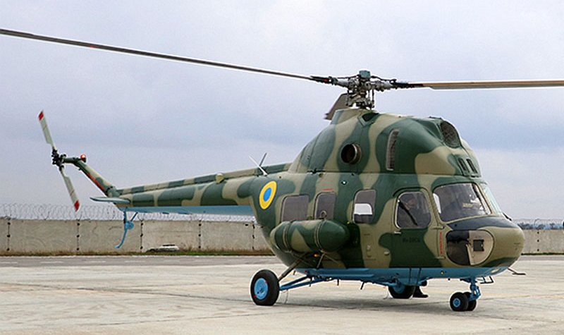 National Guards of Ukraine take upgraded helicopters