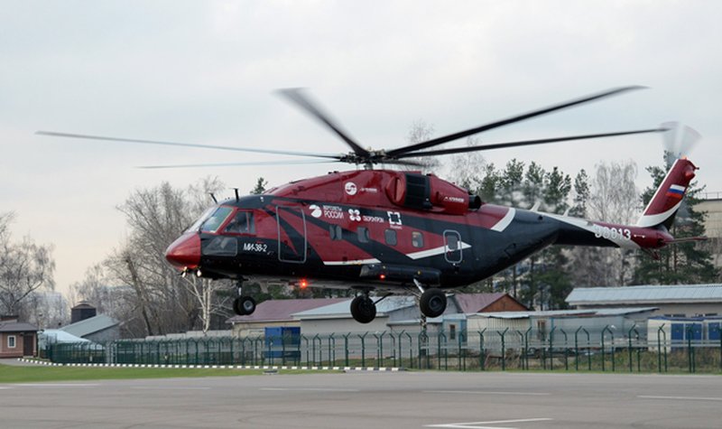 First flight of Mi-38 prototype with TV7-117V engines