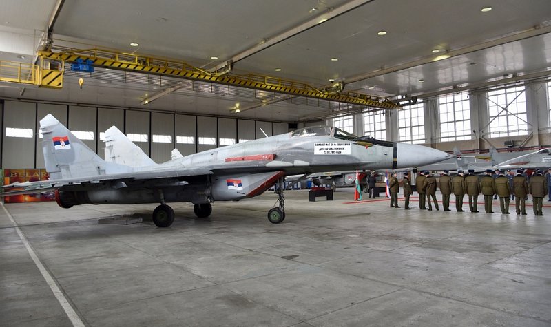 Belgrade continues beefing up its MiG-29 fleet