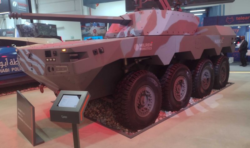 IDEX 2025: Milrem releases Havoc details and teases with news of another platform coming