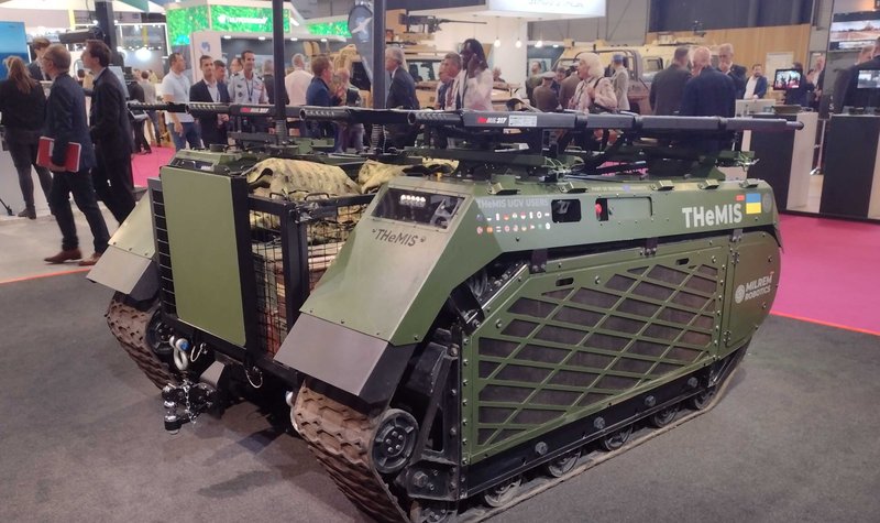 Milrem improves Themis and uses Ukraine war to inform development