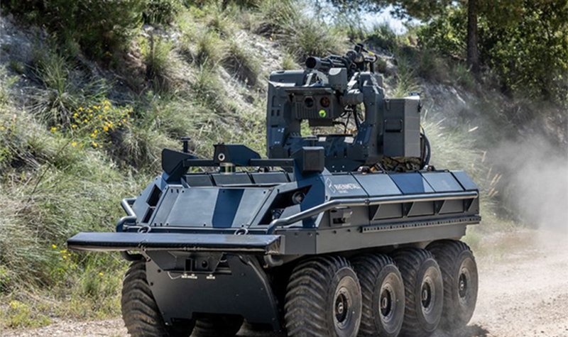 Rheinmetall and Escribano showcase new modules for the Mission Master SP A-UGV