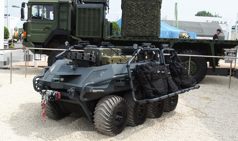 Eurosatory 2018: Sales success for new Rheinmetall UGV