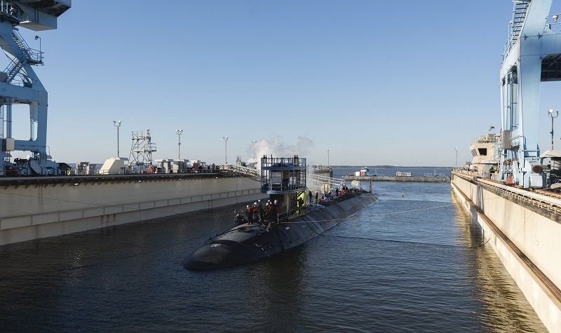 Newport News Shipbuilding launches Virginia-class submarine