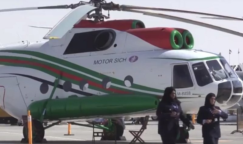 Motor Sich rolls out first Mi-8MSB from Sharjah plant