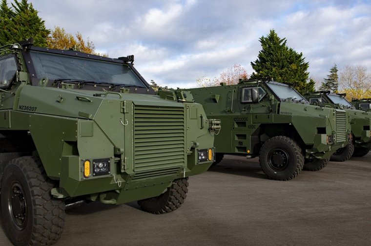 New Zealand Receives First Bushmaster Protected Vehicles Naval