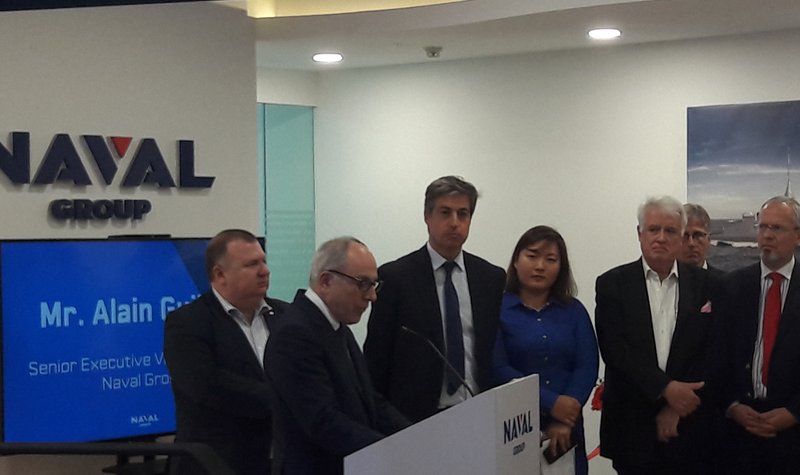 Naval Group opens Singapore R&D centre