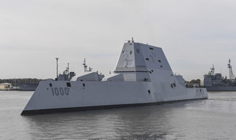 US Navy awards Raytheon up to $1.68 billion for Zumwalt destroyer engineering services