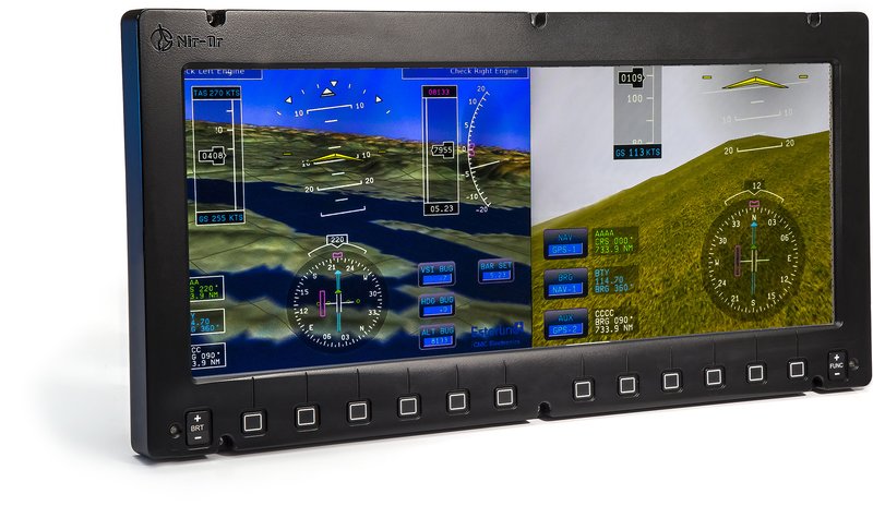 Farnborough 2022: Nir-Or pitches large-area cockpit display for advanced combat aircraft