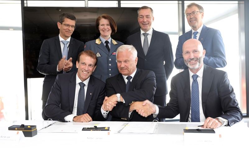 Kongsberg and NDLO sign two defence support agreements