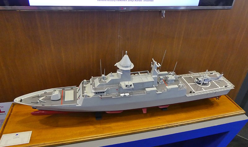 IDEF 2021: Turkish weapon systems debut on new Turkmenistan corvette