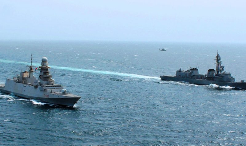 Japan, Italy conduct passage exercise