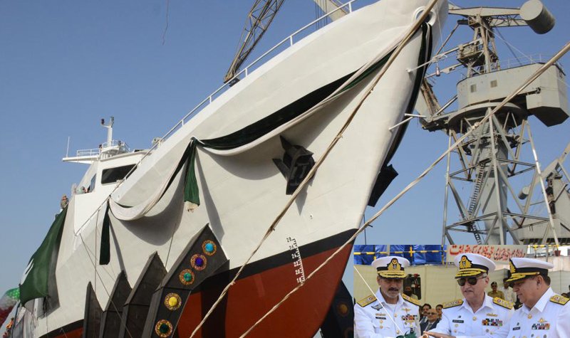 Pakistan launches fourth 600t patrol vessel