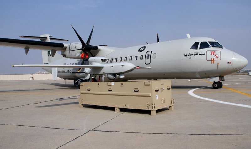 Pakistan Navy inducts ATR 72 aircraft and Luna NG UAVs