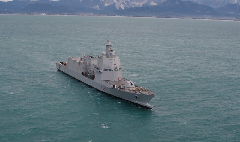 First Italian Navy PPA begins trials