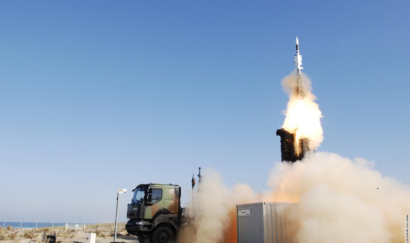 SAMP/T operational in Ukraine, Macron announces at Paris Air Show