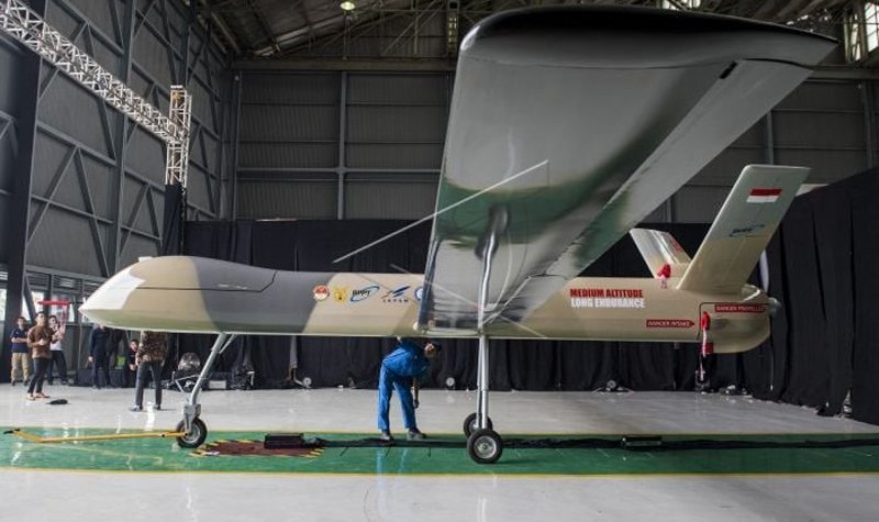 Indonesia rolls out indigenous MALE UAV